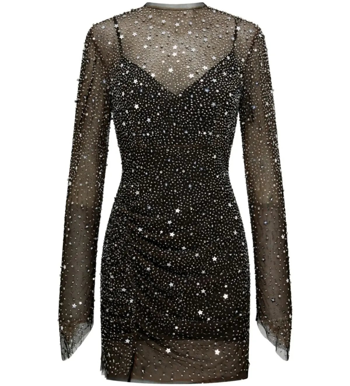 Rachel Gilbert Charley Mini Dress Black Size S/AU 8 photo 5