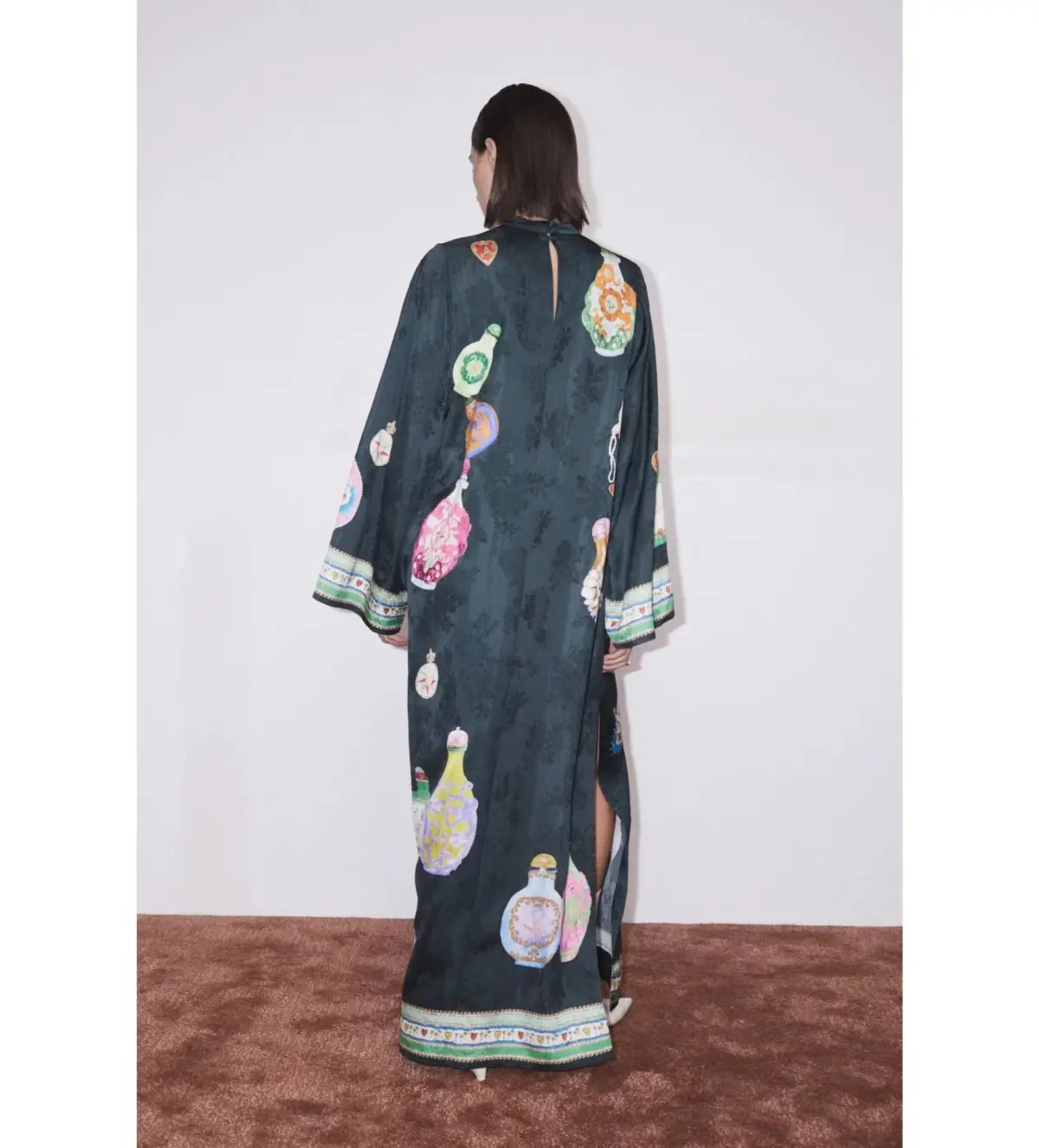 Alemais Royal Midi Dress Print Size AU 14 photo 2