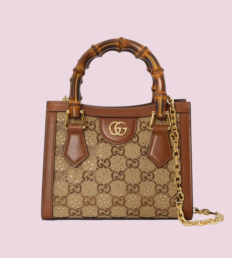 Gucci Diana Limited Edition Swarovski Mini Tote photo 3