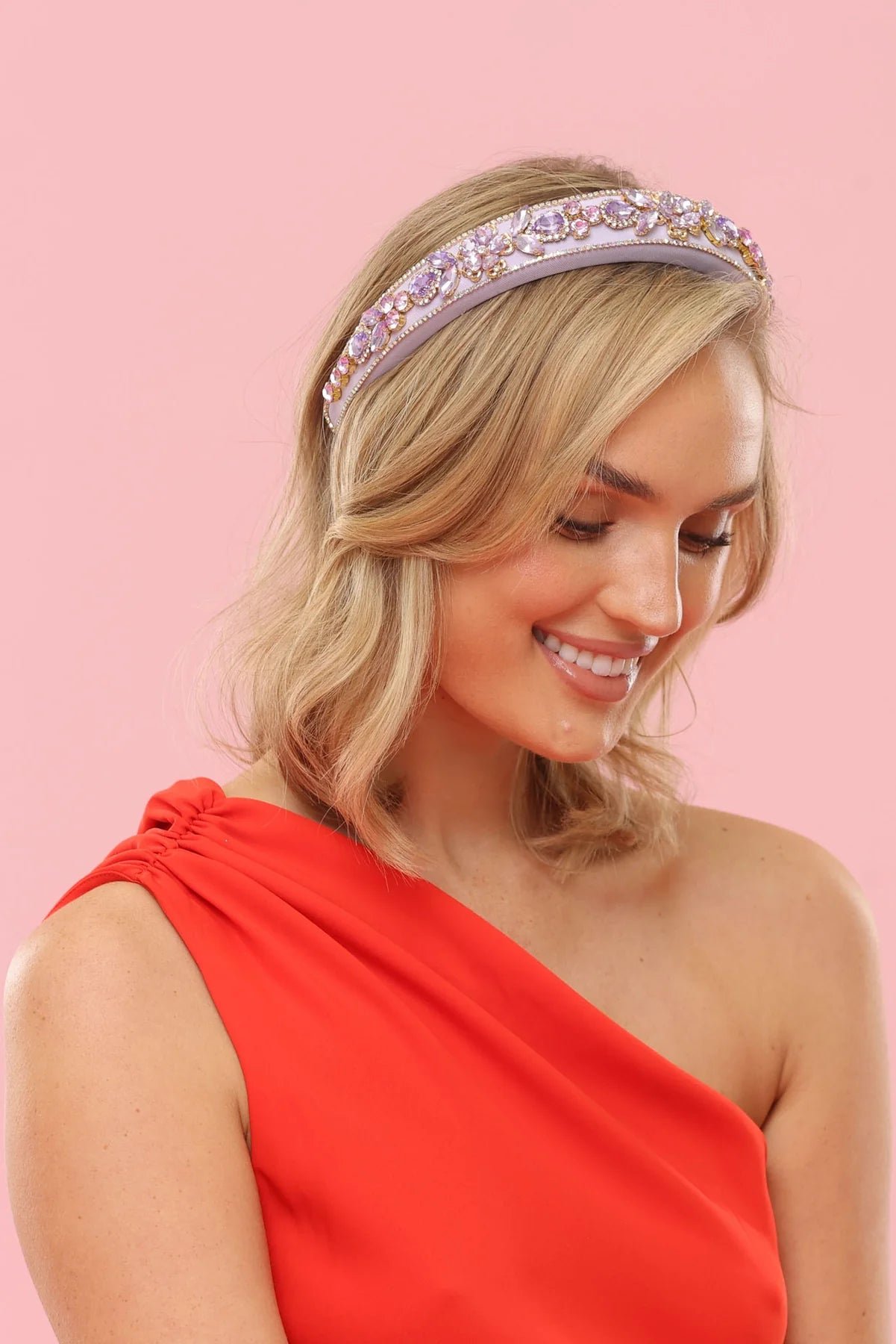MORGAN & TAYLOR ARIADNE HEADBAND - LILAC photo 2