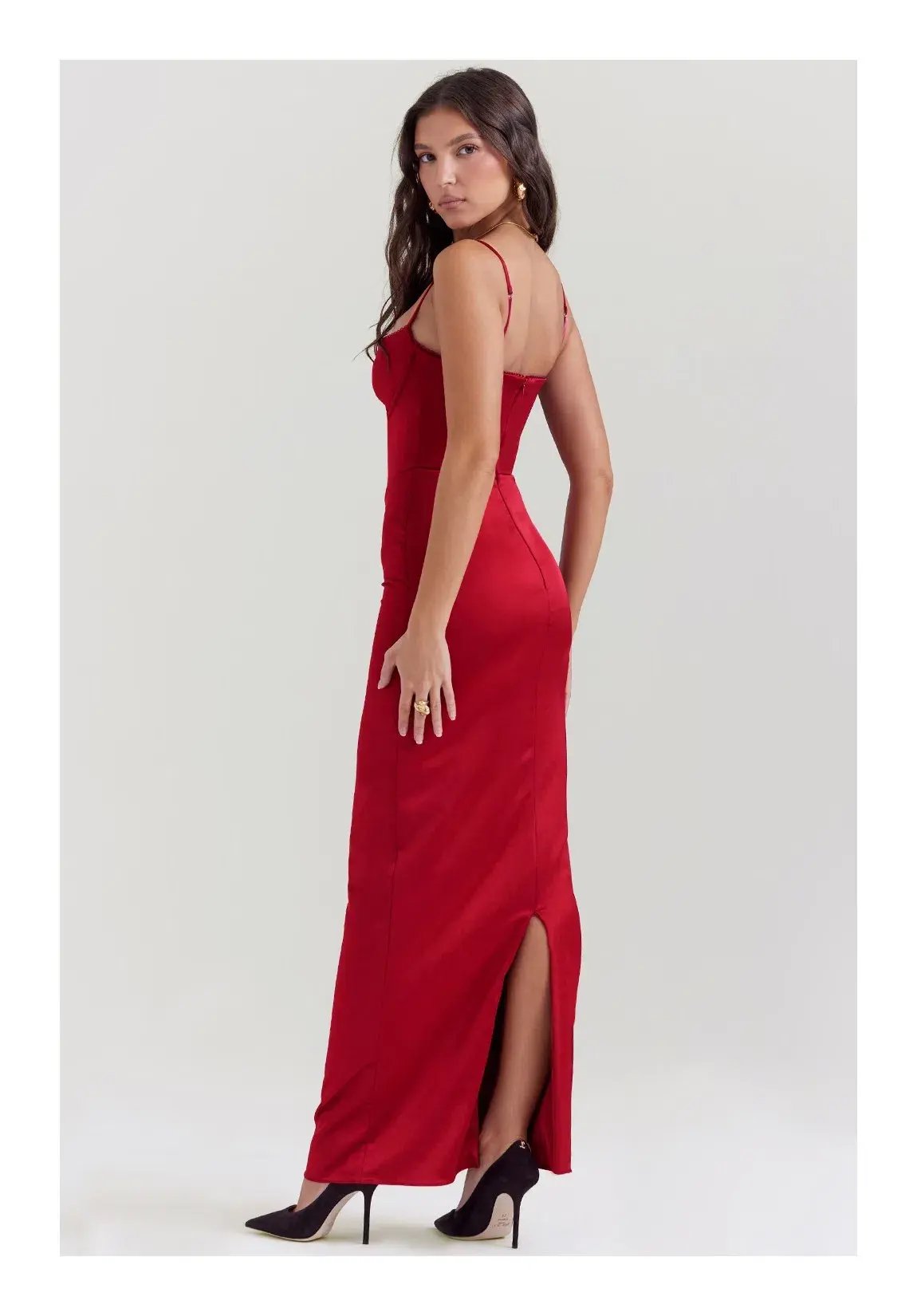 House of CB Stefania Dress Ruby Size S / AU 8 photo 2