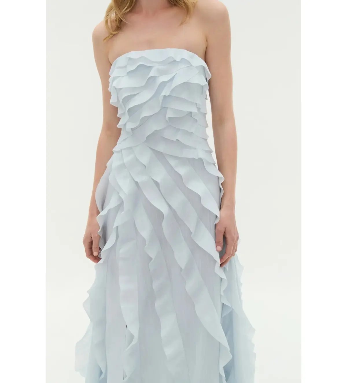 Aje Allairie Gown Pastel Blue Size AU 6 photo 4
