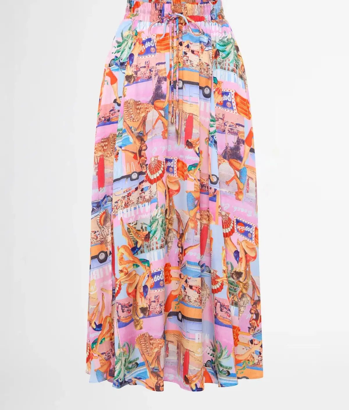 Sheike Malibu Dreaming Crop and Skirt Print Size 6 photo 4