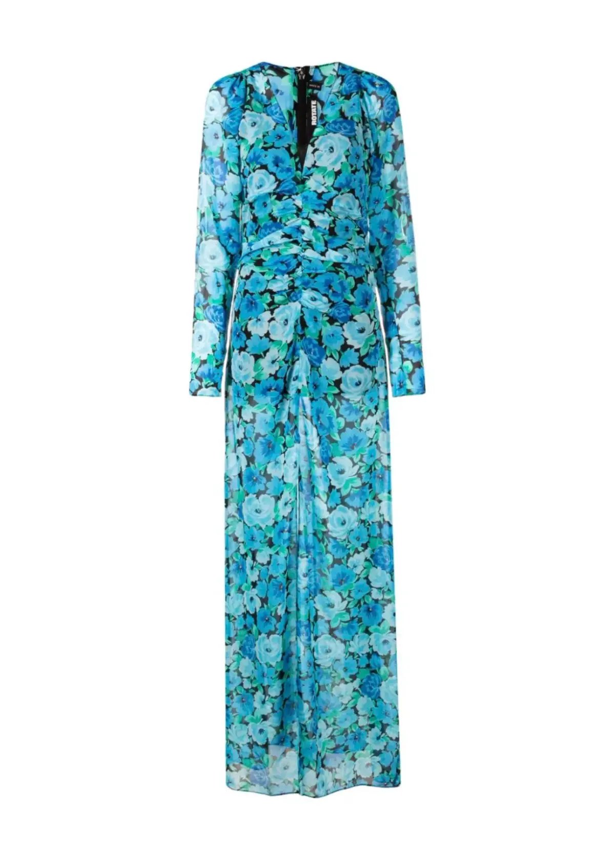 Sheike Faded Floral Maxi Dress Ivory Floral Size AU 12 photo 23