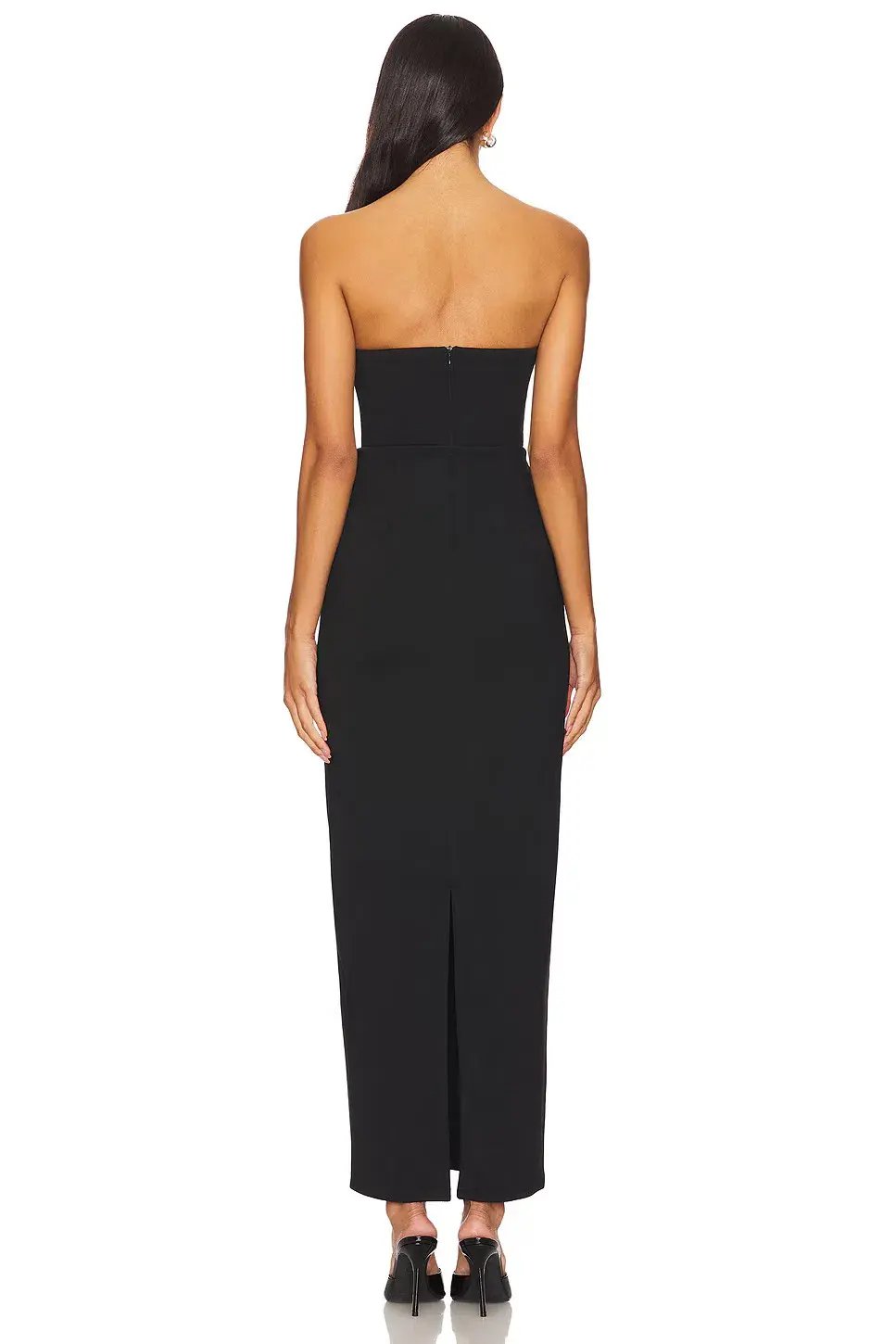 More To Come Kariana Strapless Gown Black Size XS / AU 6 photo 3