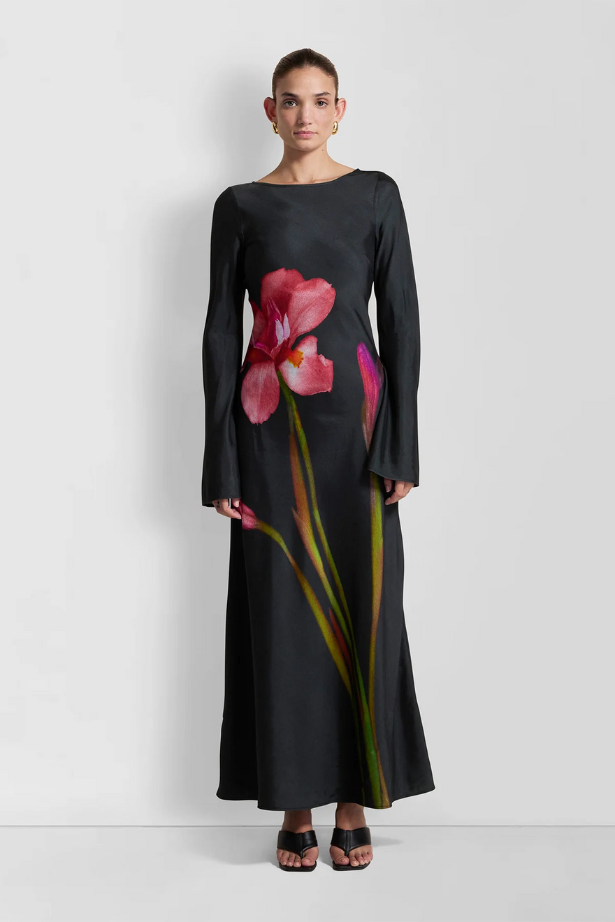 The Wolf Gang Thea Maxi Dress - Noir photo 3