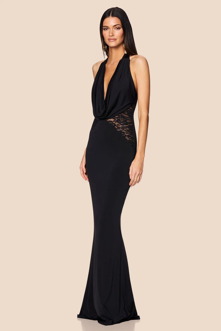 Nookie Lala Gown - Black photo 2