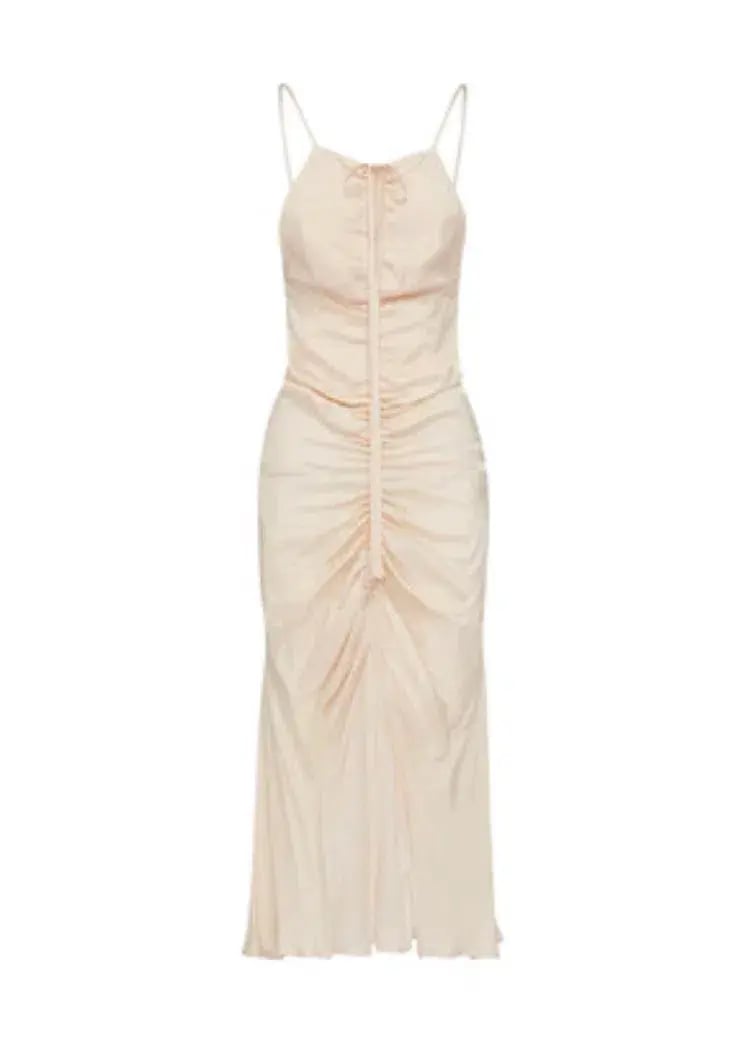 Alice McCall Blue Moon Midi Dress Oyster Size 10 photo 2