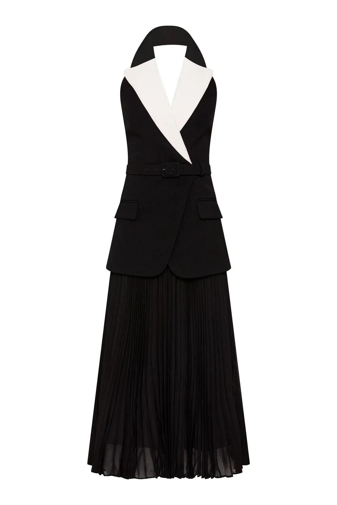 Rebecca Vallance Emma Midi Dress Black Size 10 photo 4