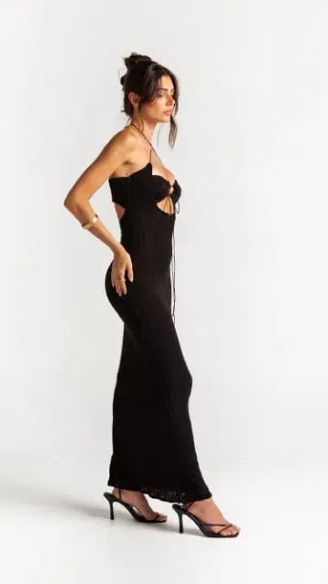Arcina Ori Cindy Dress Black Size 6 photo 2