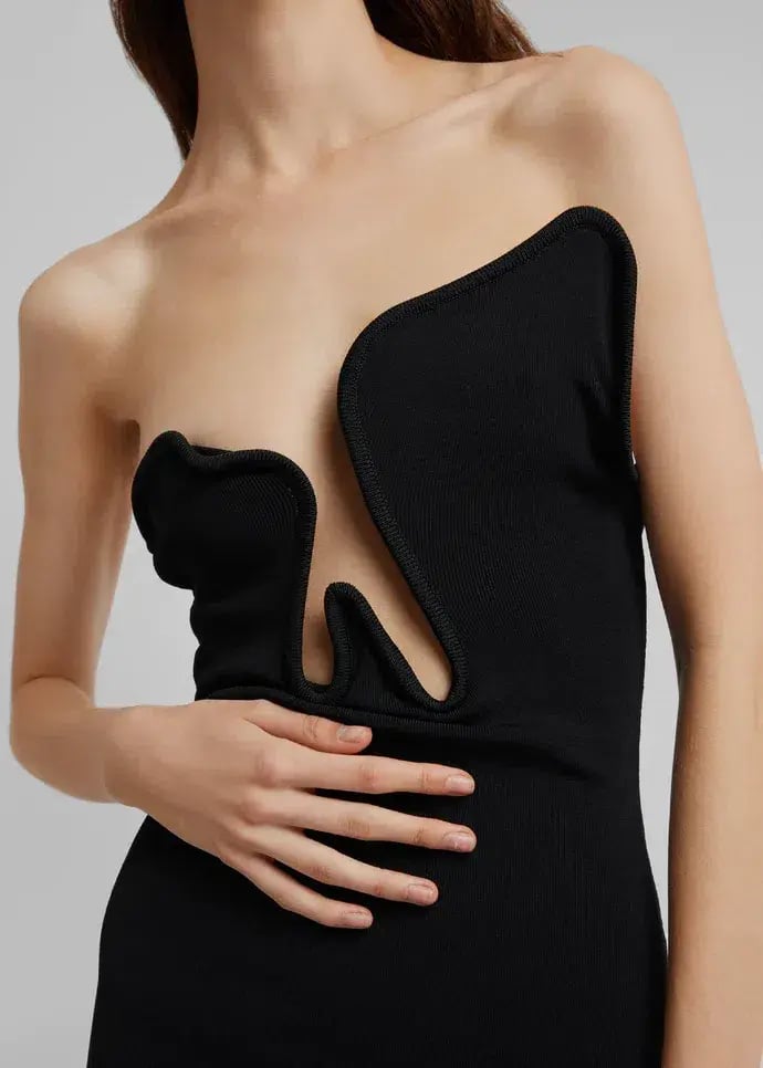 Christopher Esber Salacia Wire Top Black Size 6 photo 3