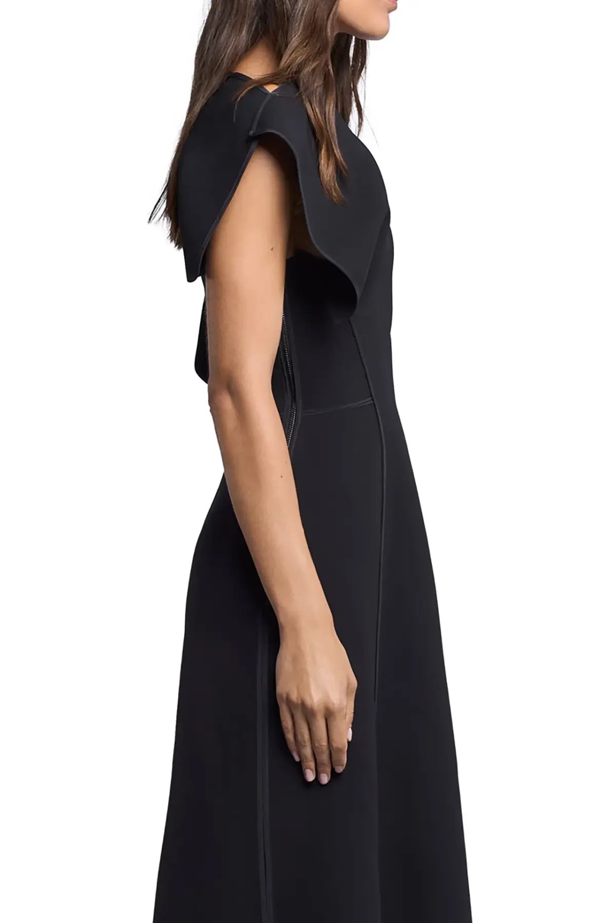 Maticevski Diadem Midi Dress in Black Size AU 14 photo 2