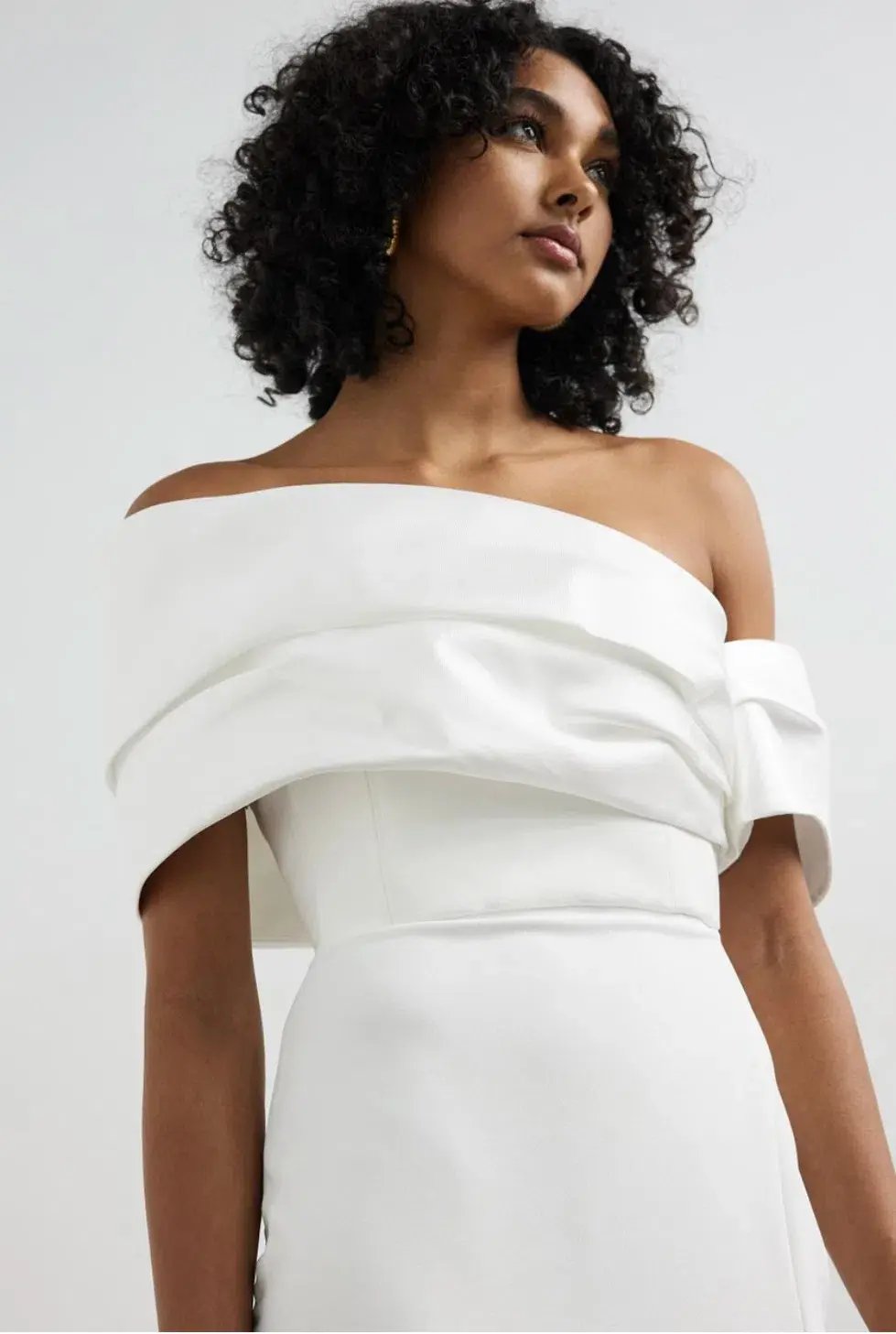 Solace London Alexis Maxi Gown Cream Size 10 photo 3