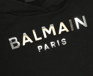 Balmain Black Crop Jumper photo 4