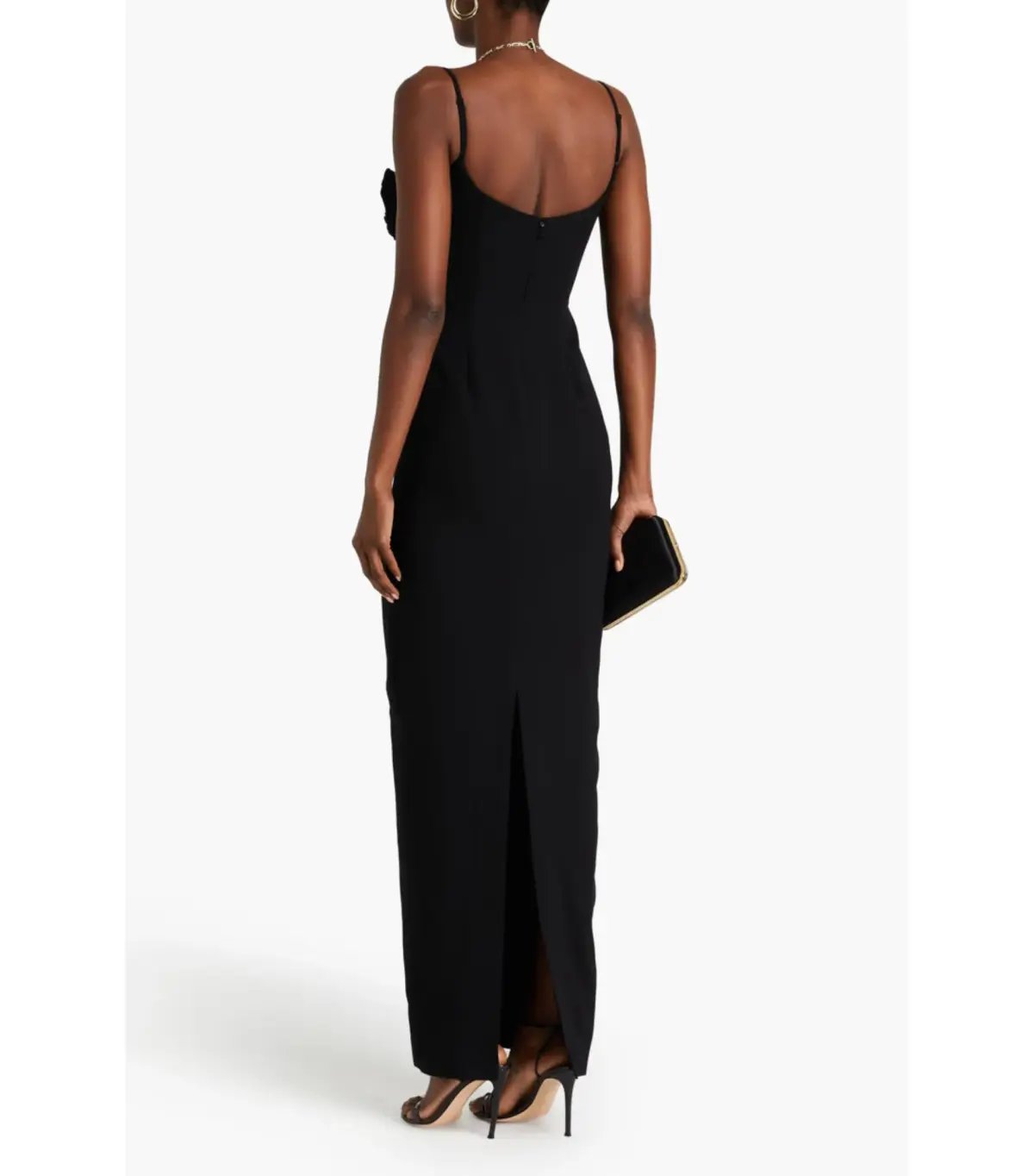 Rachel Gilbert Margot Gown Black Size 2 / AU 10 photo 2