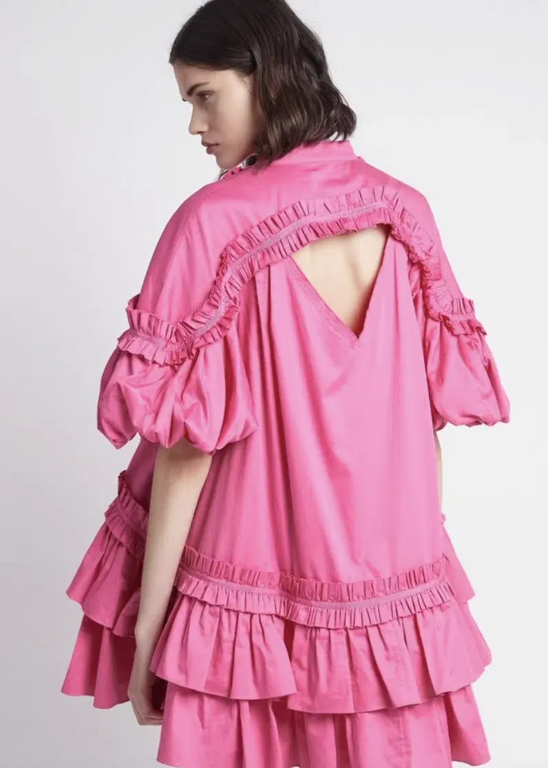 Aje Heritage Mini Dress in Pink - Size 6 photo 2