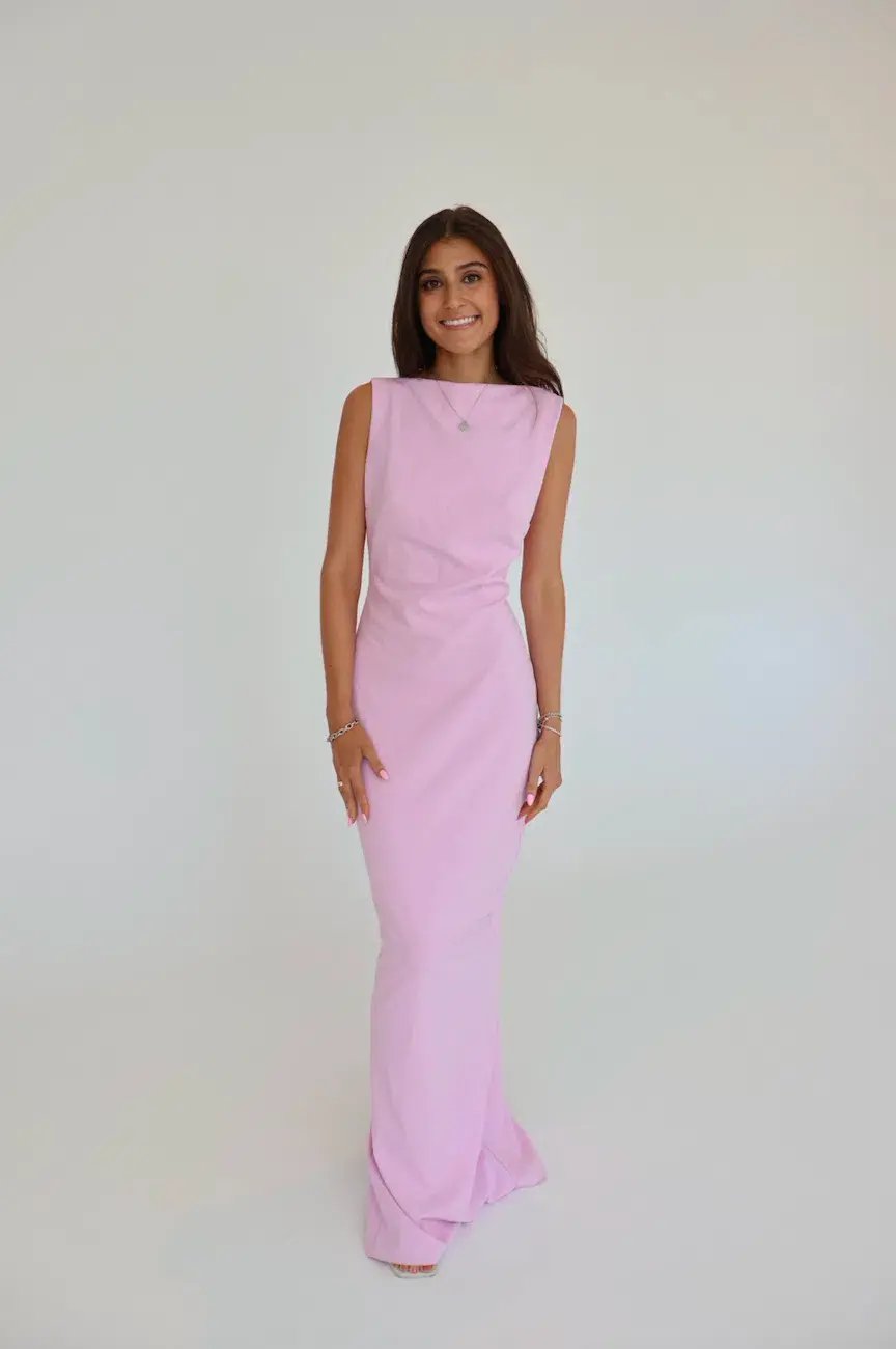 Effie Kats Verona Gown Taffy Pink Size M / AU 10 photo 2