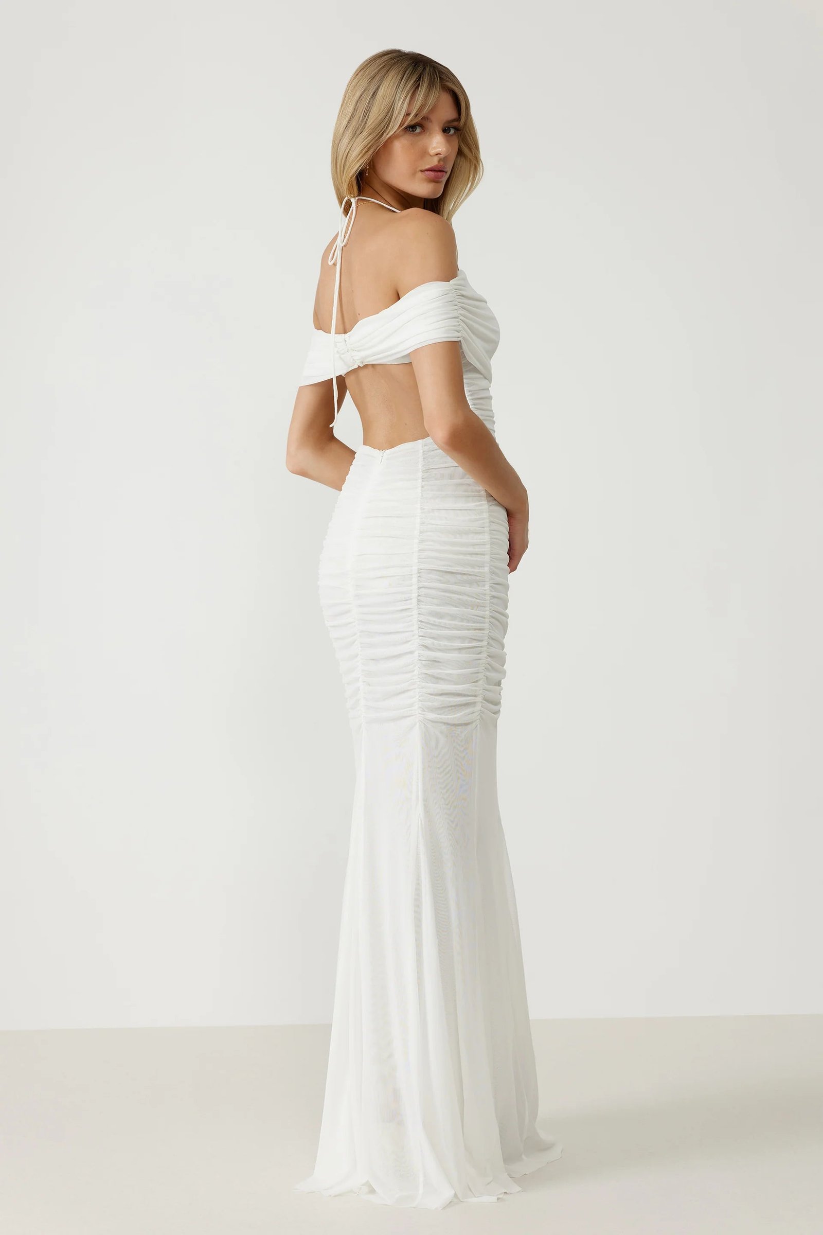 LEXI LIVIA DRESS - WHITE photo 11