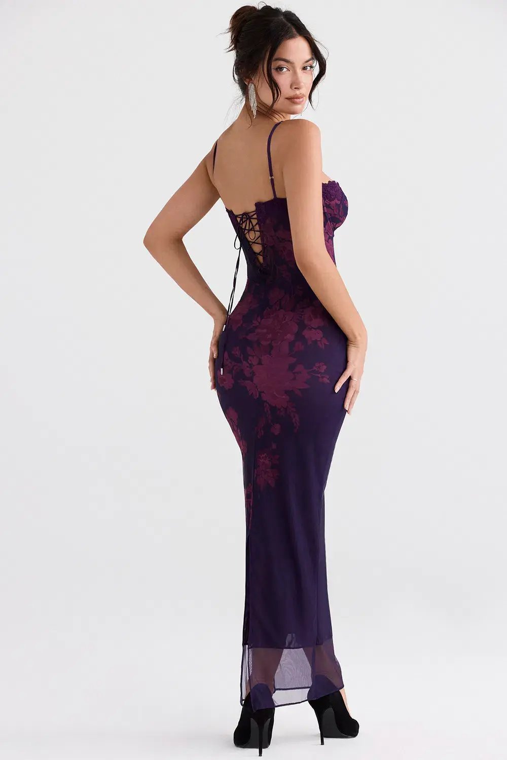 House Of CB Aiza Dress Grape Size S / AU 8 photo 5