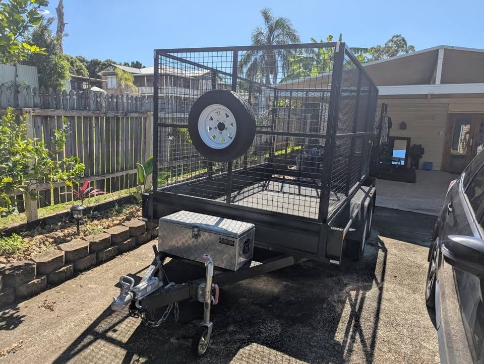 2024 Hire 12x6 Large High Box tandem trailer with ramp photo 2