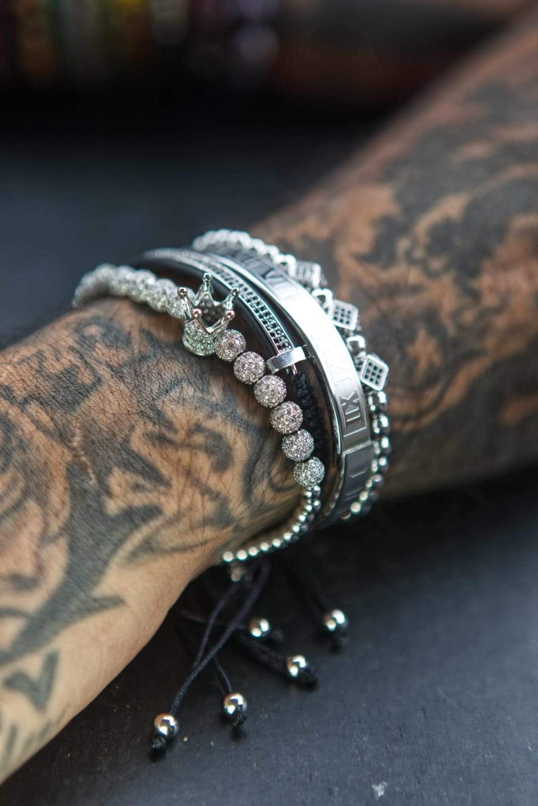 F With The King Bracelet - Silver photo 3