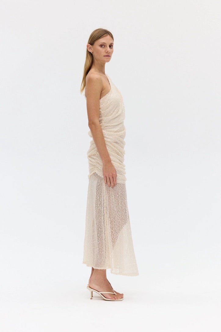 Third Form Nightfall Sequin Maxi Dress - Shell photo 4