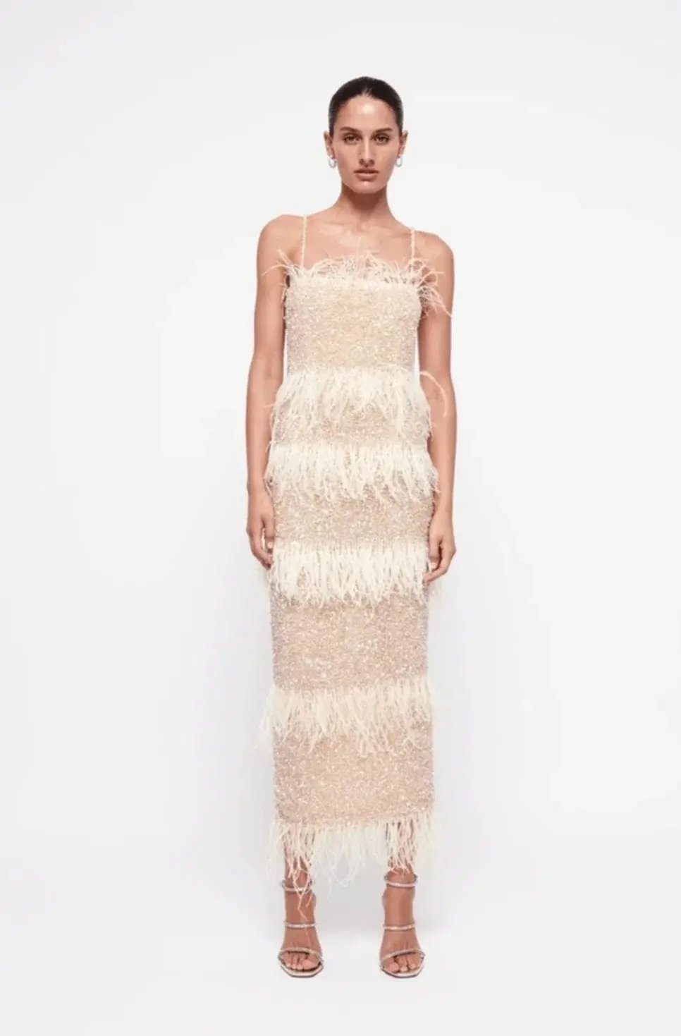 Rachel Gilbert Frenchy Dress Nude Size 3 / AU 12 photo 3