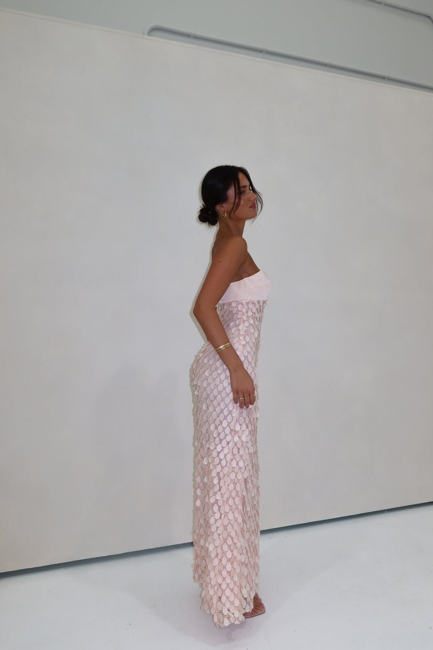 Manning Cartell Supreme Extreme Balconette Maxi Gown Rosewater photo 3