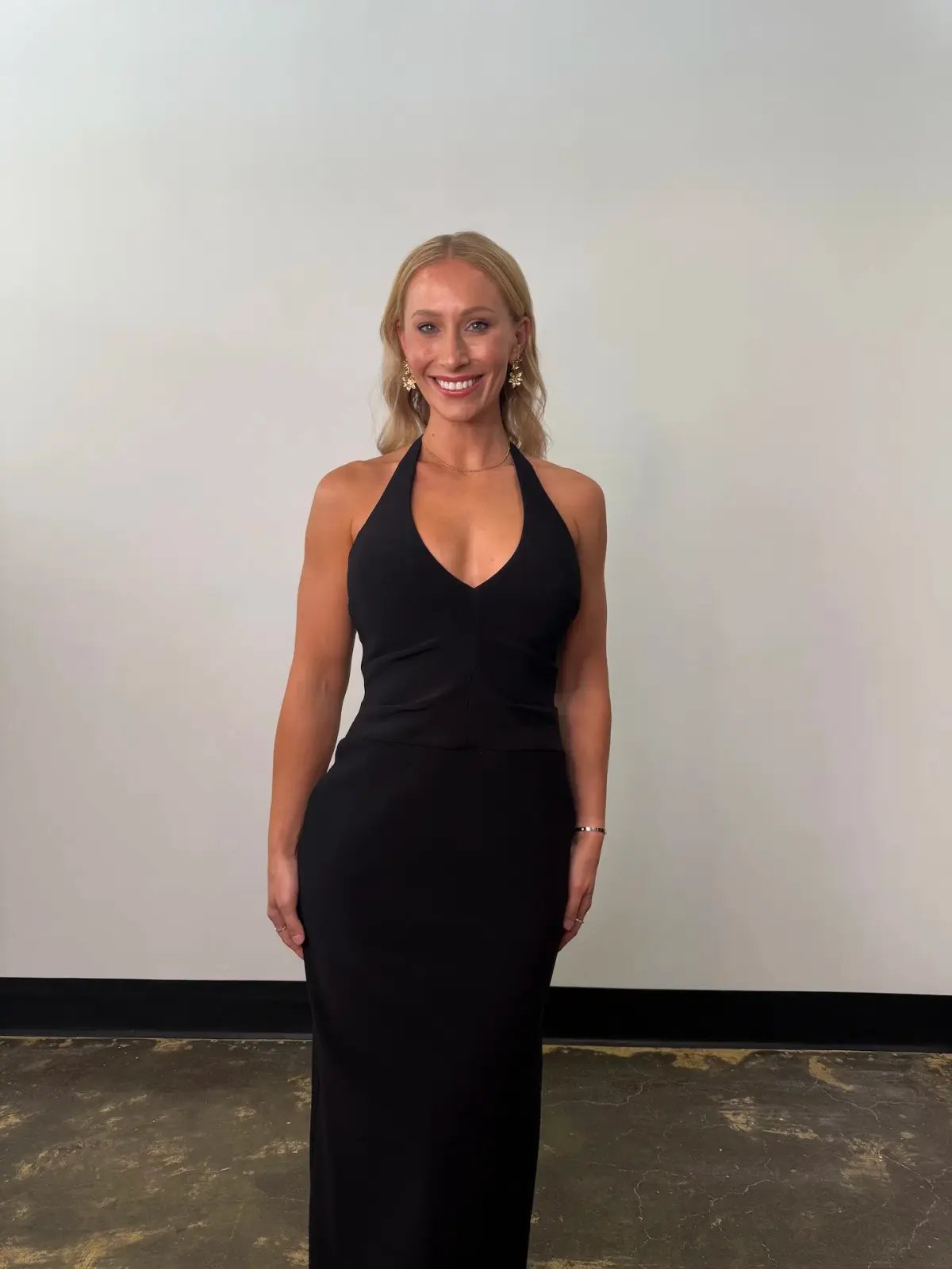 Bec & Bridge Ariven Halter Maxi Dress in Black Size AU 12 photo 4