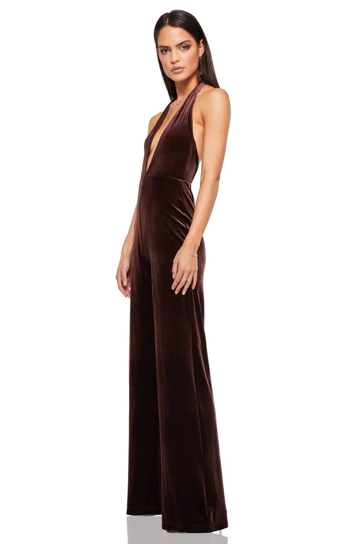Nookie Majesty Jumpsuit in Chocolate Brown Size S / AU 8 photo 2