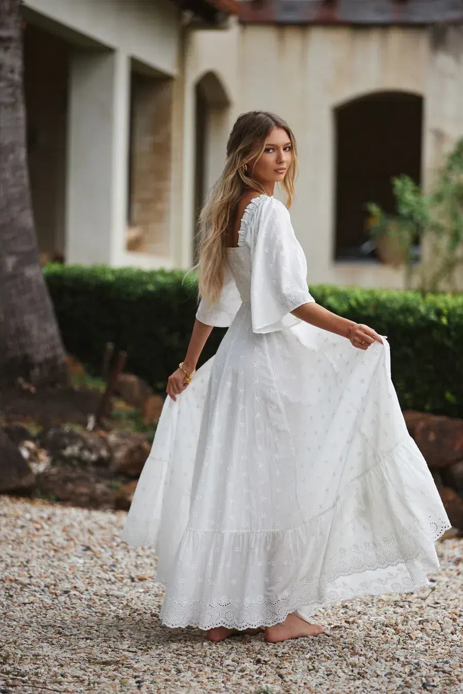 Coven & Co Starlight Gown White Size XL photo 5