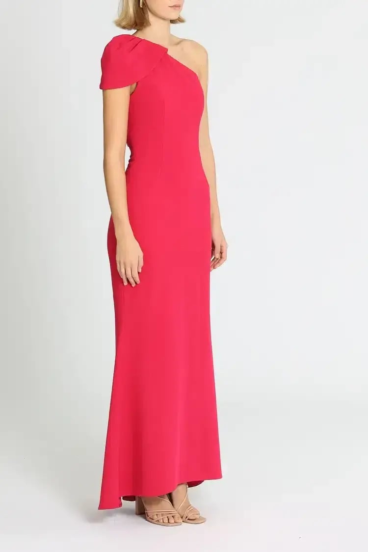 Rebecca Vallance Poppy Gown in Red Size 8 photo 3