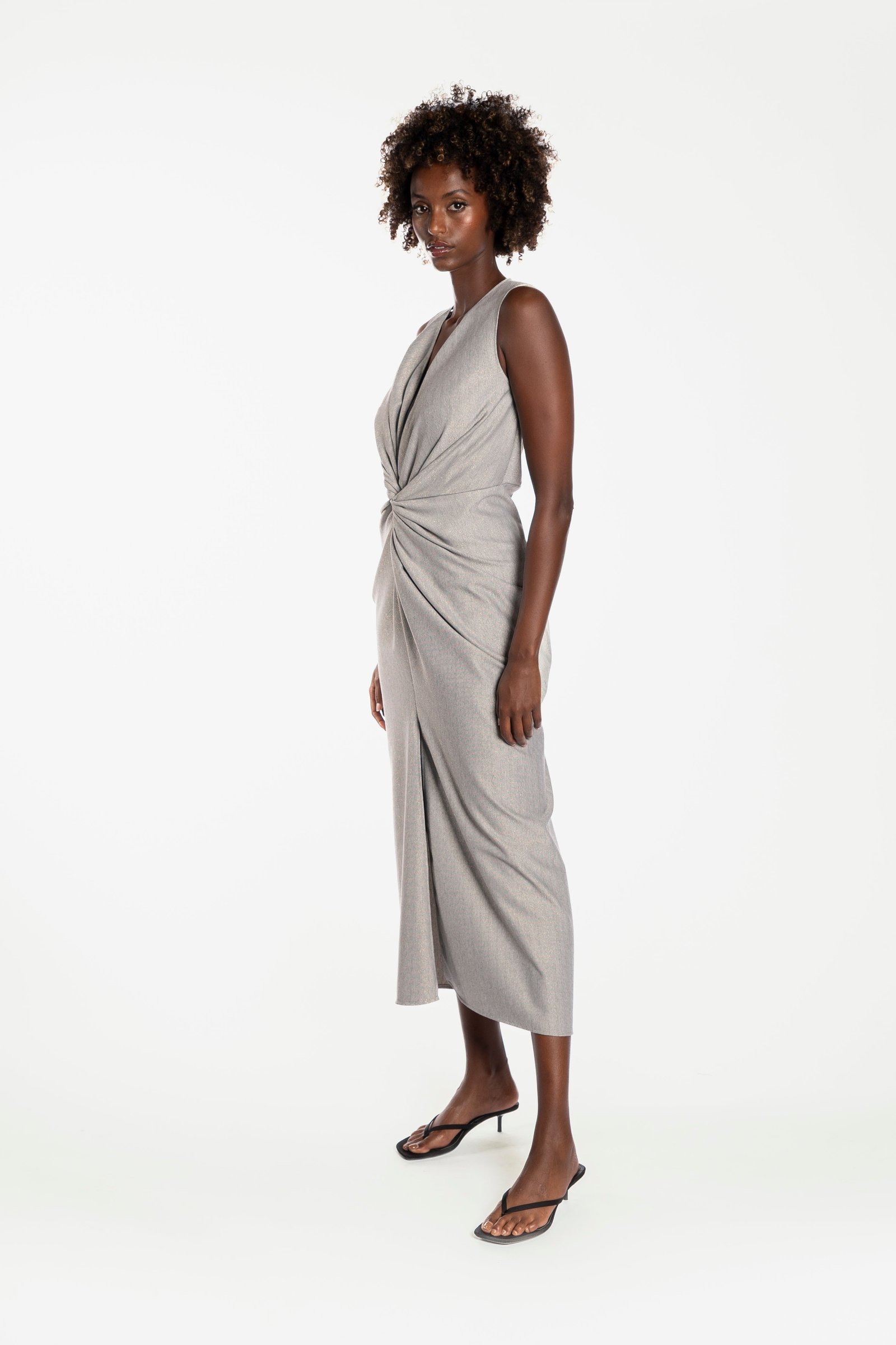 ONE FELL SWOOP GAEA STRETCH DRESS - DOLLY photo 4