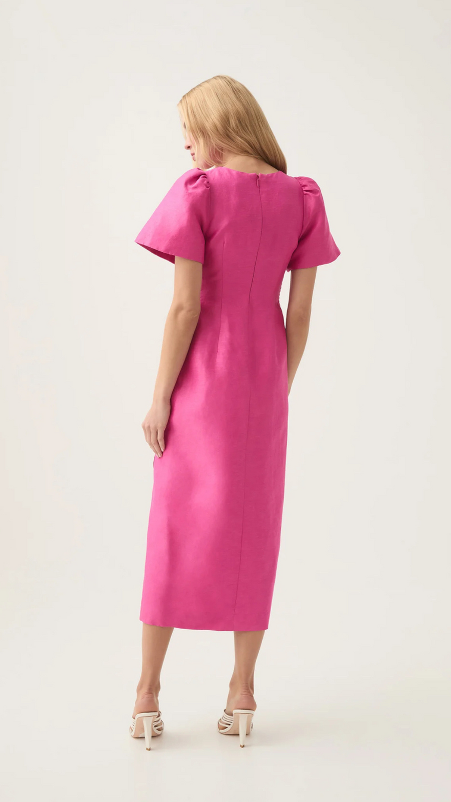 AJE Presence Twisted Midi Dress photo 4