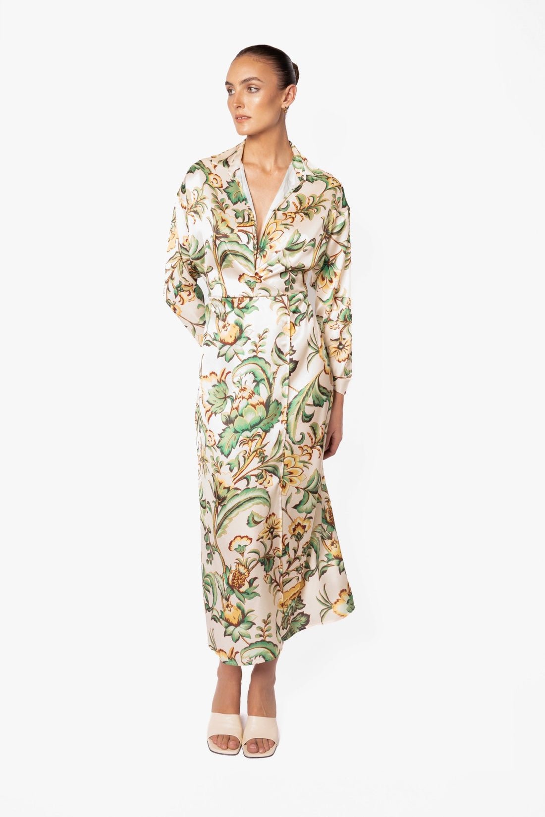 ONE FELL SWOOP DILMA SHIRT DRESS - VERANDA photo 3