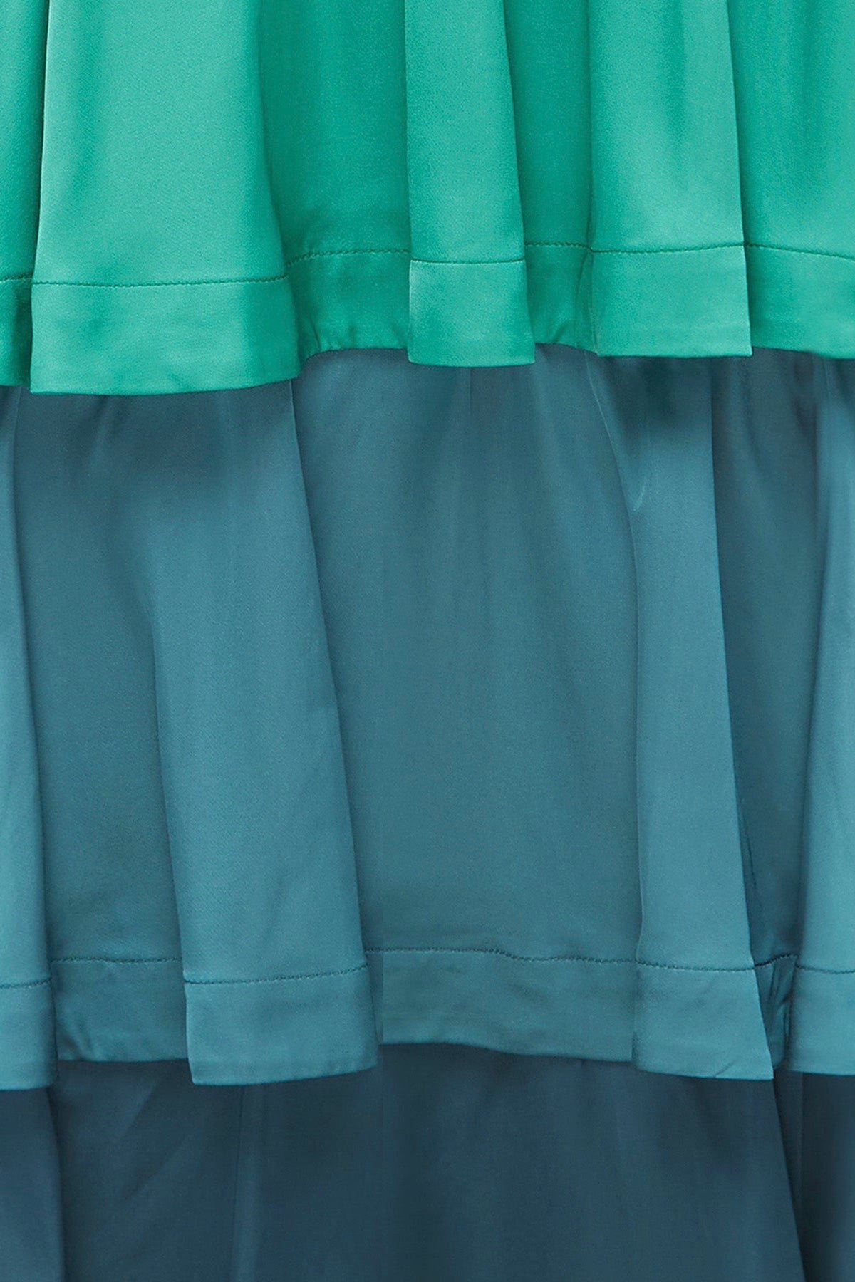 LEO LIN JADE BUSTIER TOP - GREEN/BLUE photo 4