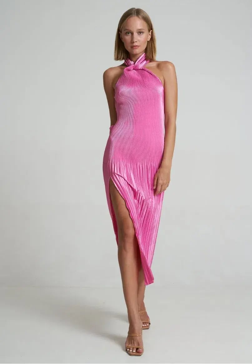 L'Idee Soiree Klum Gown in Hot Pink Size 10 photo 2