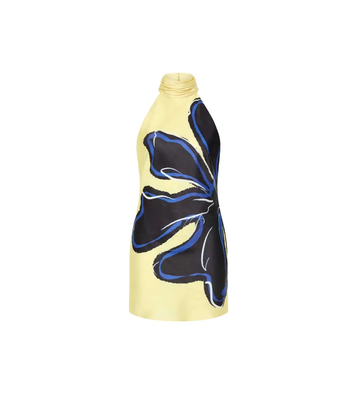 Rebecca Vallance Indigo Bloom Mini Dress Size 8 photo 4