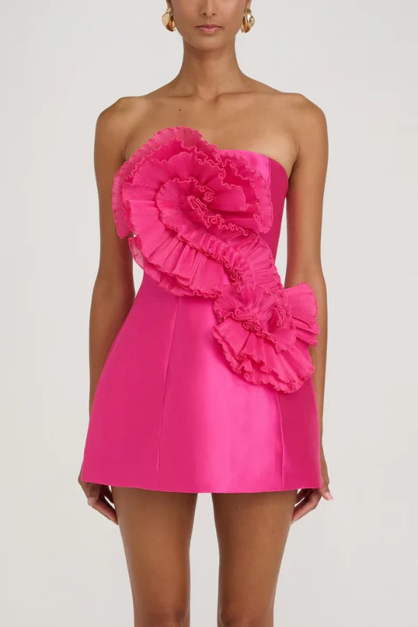 ELIYA THE LABEL LYCHEE DRESS - MAGENTA photo 2