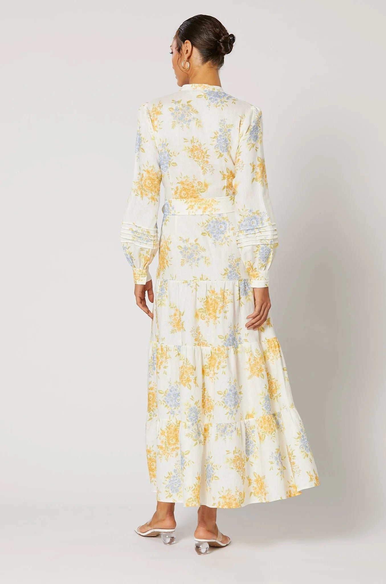 WINONA RAVELLO BUTTON MAXI DRESS - PRINT photo 7