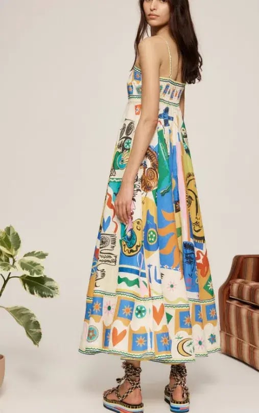 Alemais Soleil Sundress Multi Size 14 photo 2