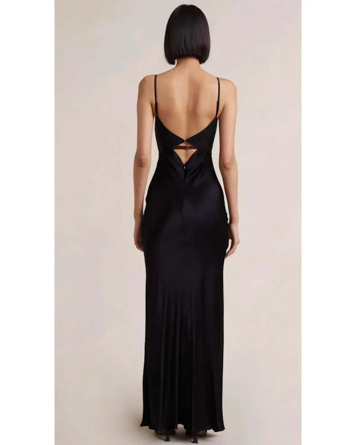 Bec & Bridge Heather Maxi Dress Black Size AU 8 photo 3