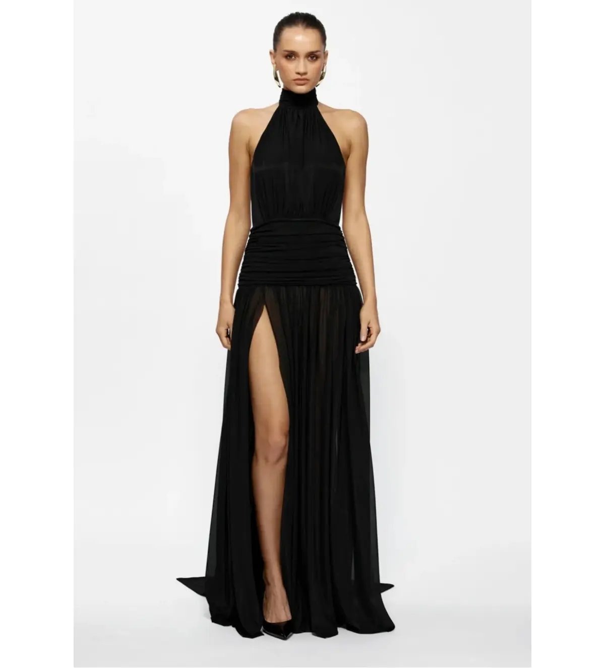 Effie Kats Verity Maxi Gown in Black Size 10 photo 2