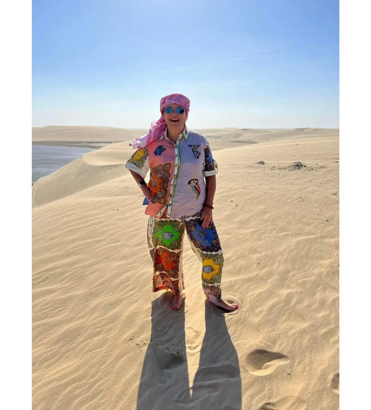 Alemais Troppo Trippy Shirt Size 12 and Pant Set Multi Size 14 photo 3