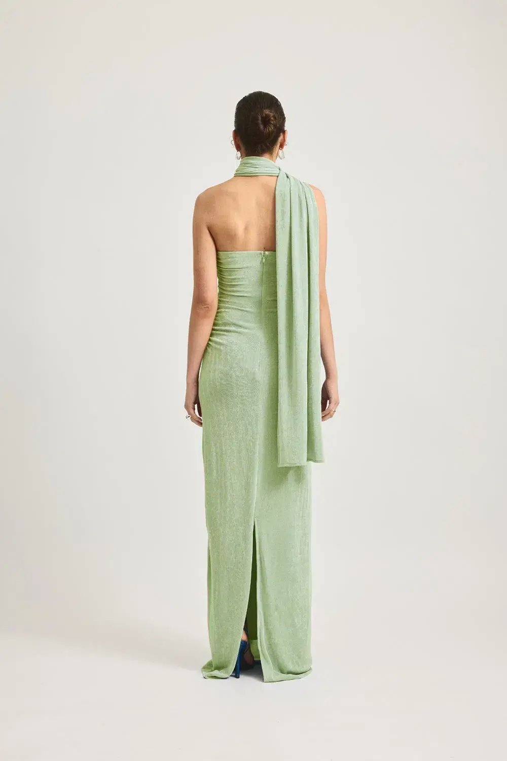 Tojha Iesha Dress Matcha Green Maxi Size AU 6 photo 3