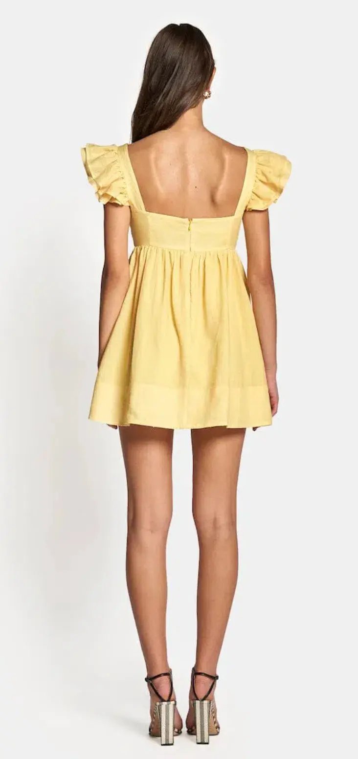 Sofia the Label Luna Baby Dress Yellow Size 8 photo 3