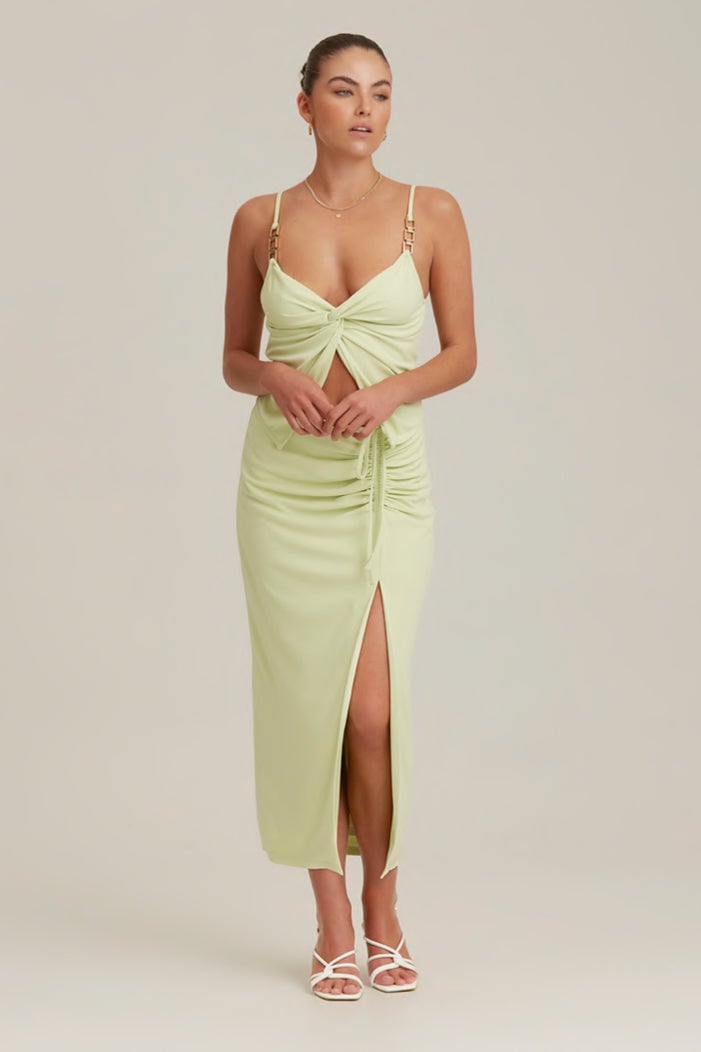 FINDERS KEEPERS LENA TOP - CITRON photo 2