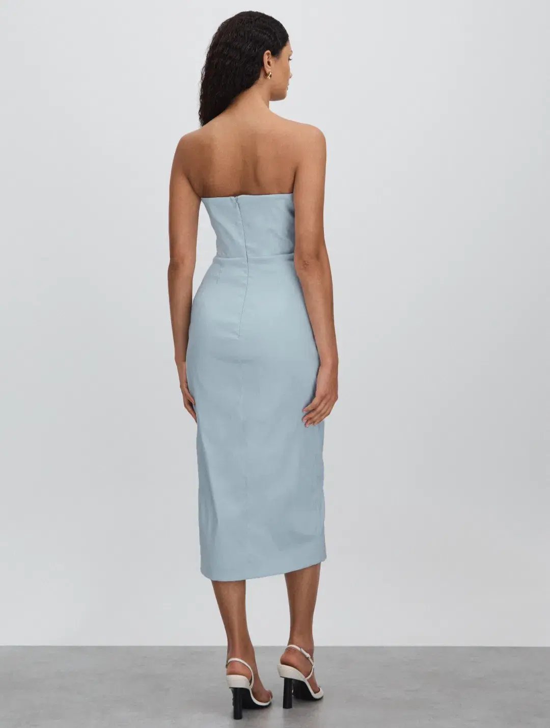 Rachel Gilbert Mira Dress Blue Size 3 / AU 12 photo 2