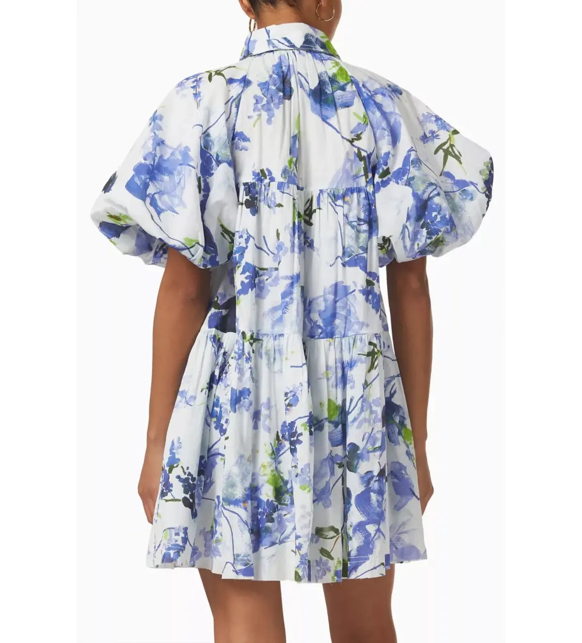 Aje Pablo Smock Mini Dress in Cotton Size AU 12 photo 3