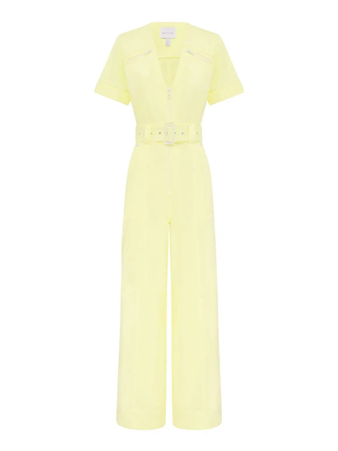Alice McCall Daisy Dreams Jumpsuit in Citrus Yellow Size 8 photo 4